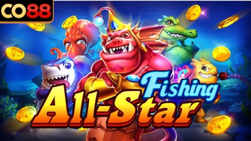 Bắn Cá CO88 - Đại Dương Huyền Bí Săn Nhiều Boss Khủng All star fishing là trò chơi kịch tính đầy thử thách